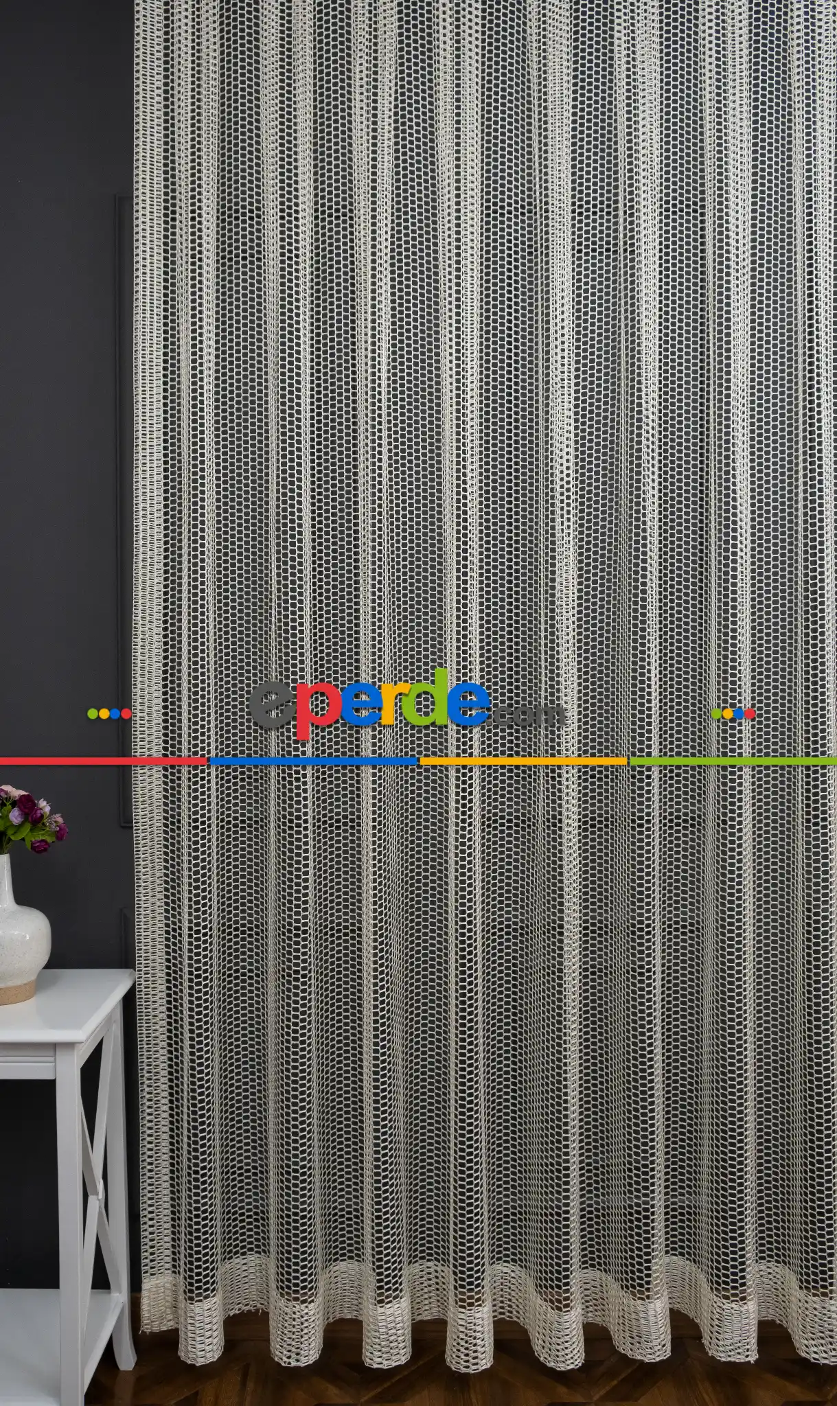 File Tül Perde Ütü İstemez - İtinalı Dikiş Garantisi