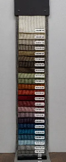 Yatak Odası - Düz Fon Perdelik Modern Keten Kumaş