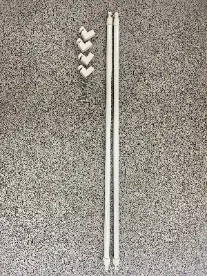60-80 Cm Briz Çubuğu Perde Borusu 2 Adet