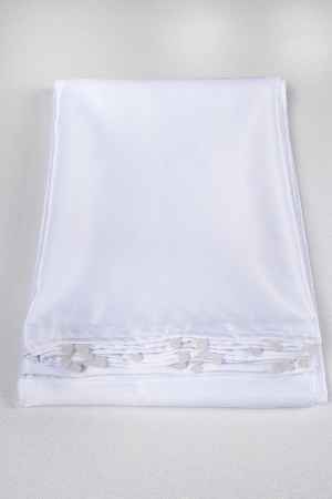 1.kalite Gramajlı Beyaz Saten Güneşlik Perde