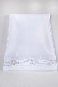 1.kalite Gramajlı Beyaz Saten Güneşlik Perde