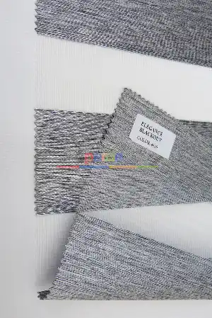 Işık Geçirmez Karartma Zebra Perde Blackout Bambu Kumaş 2021- Gri-füme-antrasit-gri Açık