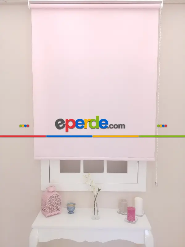 Mat Stor Perde Ylz 1604 ( Pembe Simli )- Pembe