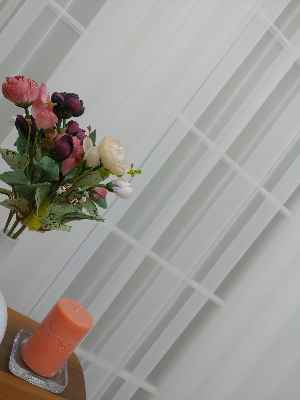 Dönergücü - Mat Zemin Tül Perde Ekru Renk 1.kalite- Ekru - Kurşunlu Tül