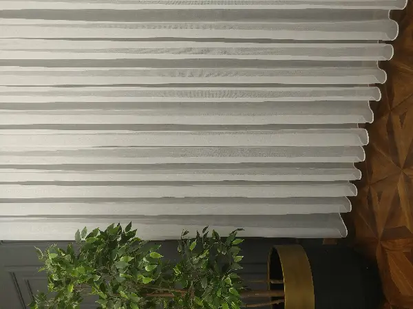 Hafif Keten Armür Tül Ekru Renk Kırık Beyaz- Ekru - Kurşunlu Tül