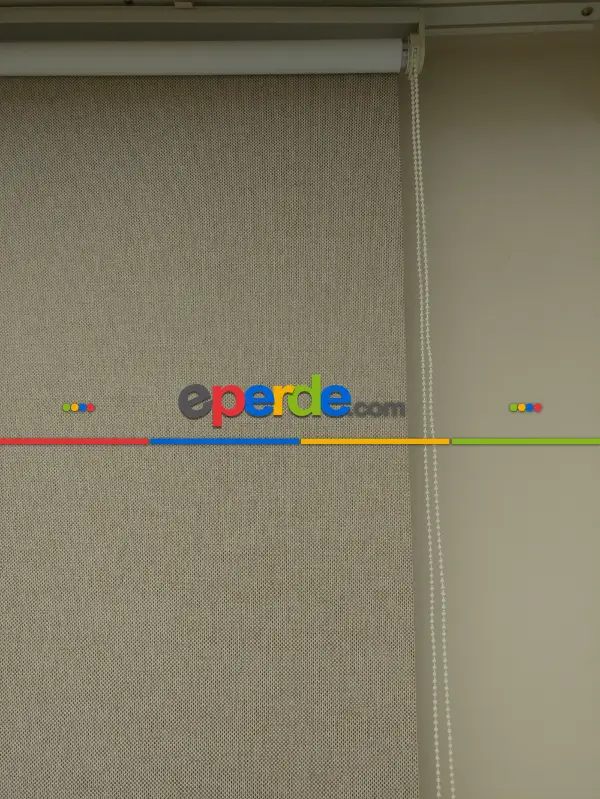 Hasır Stor Perde - Karartma Işık Geçirmeyen - 6 Farklı Renk- Siyah-gri-füme-antrasit-krem-bej-vizon Rengi-ekru-çok Renkli