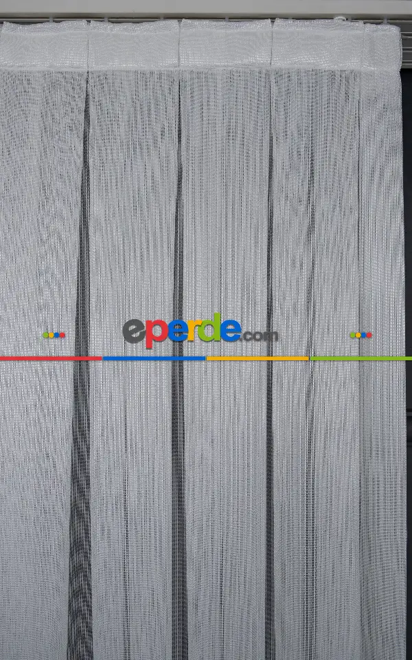 Ekru Kar Tül Ütü İstemeyen Fantazi Tül - İtinalı Dikiş Garantisi - Kurşunlu Tül