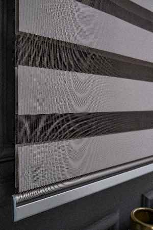 Yüksek Kalite Alüminyum Malzeme, Antrasit Rengi Zebra