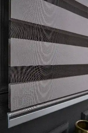 Yüksek Kalite Alüminyum Malzeme, Antrasit Rengi Zebra