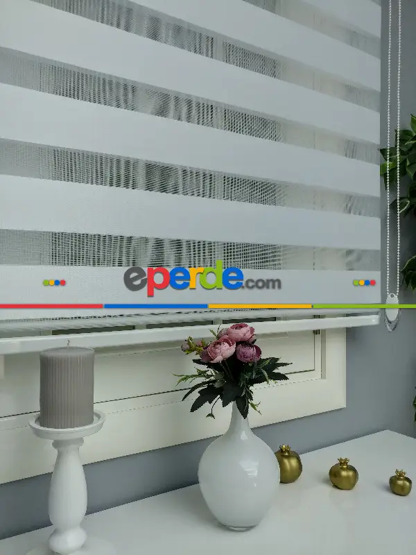 Zebra Perde - Düz Zebra Perde Perlehome