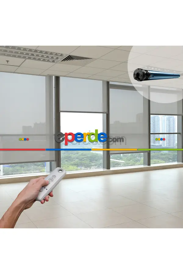 Motorlu Modern Sistem Katlamalı Perde