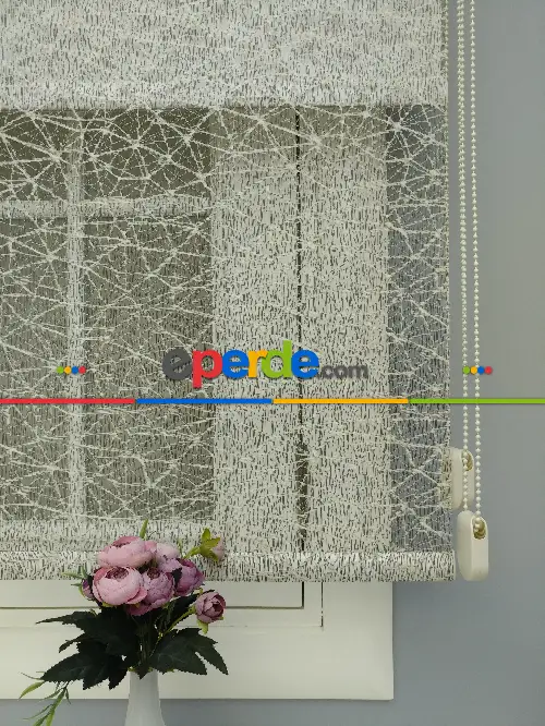 Çiftli Sistem Dantel Stor- Siyah-altın