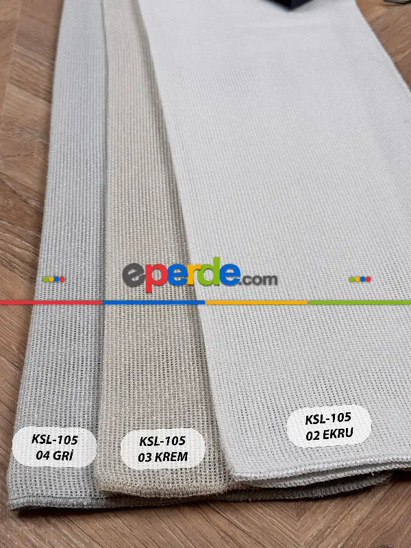 Keten Doğal Dokulu Düz Tül Perde, Ağır Gramajlı Özel Dokuma Premium Seri