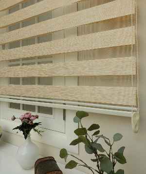 Salon Zebra Perde - Zebra Perde -bambu Zebra (eco Serisi )- Kum Beji