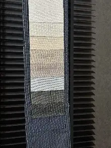 Oturma Odası - 9 Farklı Renk Simli Jakar Dokuma Fon Perde