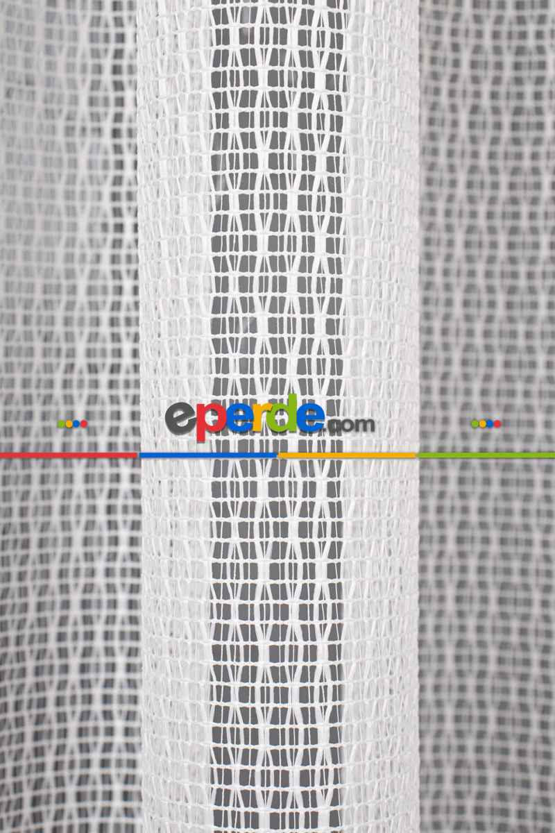 Salon - Misafir Odası - 1.kalite Örme Tül Perde - Kurşunlu Tül