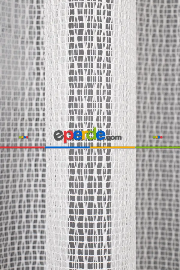 Salon - Misafir Odası - 1.kalite Örme Tül Perde - Kurşunlu Tül