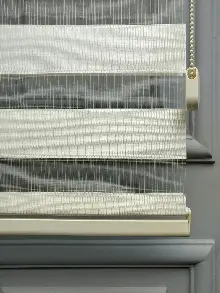 2025 Sezonu - Zebra Perde - Bambu Zebra Perde- Ekru