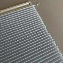 Brillannt Plise Perde - Cam Balkon Perdesi - Pimapen Perdesi - Açık Gri (20 Renk) Kolay Montaj Yaylı Sistem, Vidalı Sistem Veya Yapıştırma