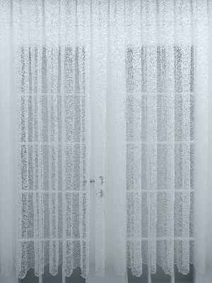 Örme Düz Tül Perde 100% Orjinal Ürün- Ekru