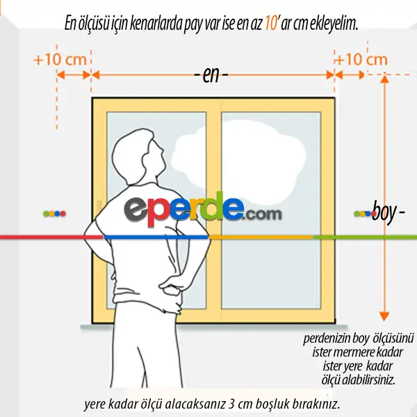 Kırık Beyaz Dikey Kumaş Perde - Beyaz