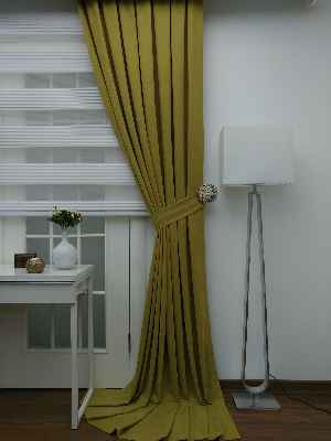 Açık Yeşil Düz Fon Perde (280 Eninde)- Açık Yeşil