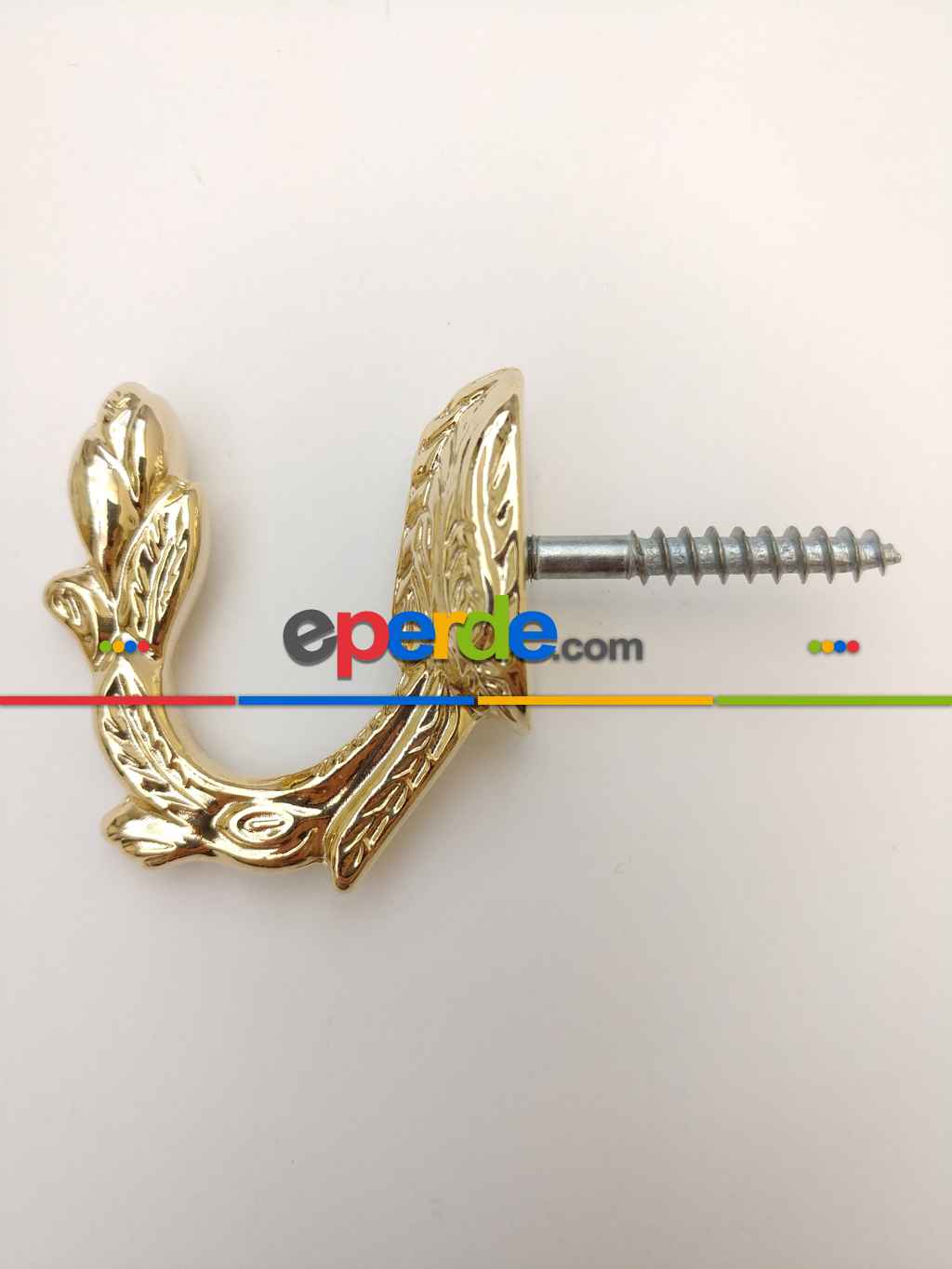 Perde Fon Demiri Prinç Paslanmaz Sarı Malzeme- Altın