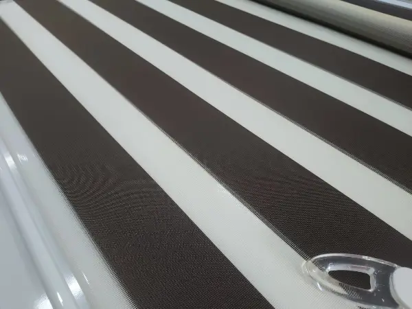 Brillant Koyu Kahve Zebra Perde- Kahve Koyu