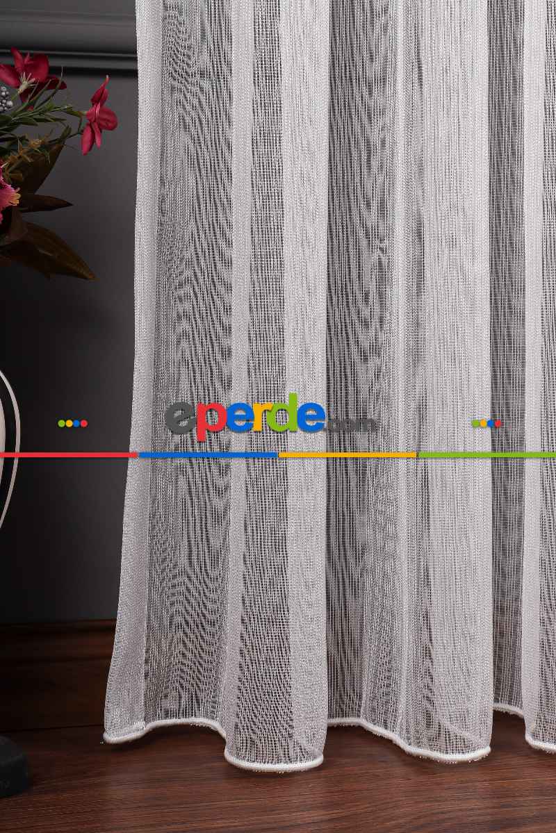 Çelik Armür Düz Tül Perde Akdz 994