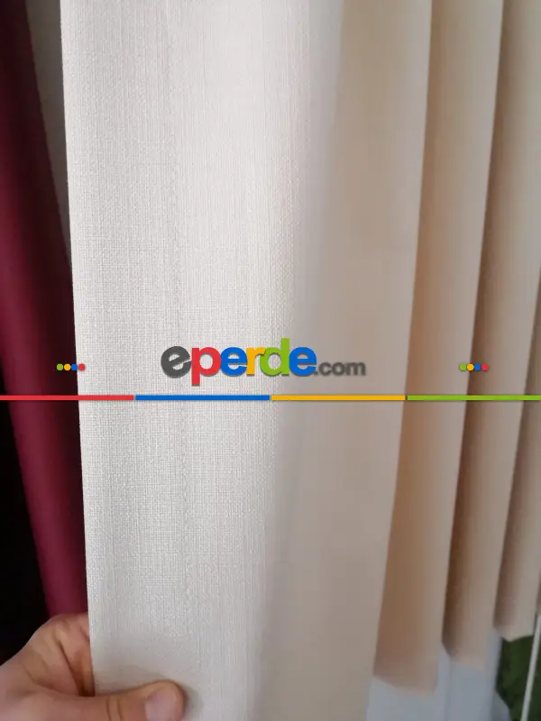 Milpa Keten Düz Fon Perde - 32 Renk Seçekli