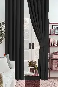 Gri Antrasit Koyu Füme Renk Karartma Blackout Güneşlik Fon Kalın Perde