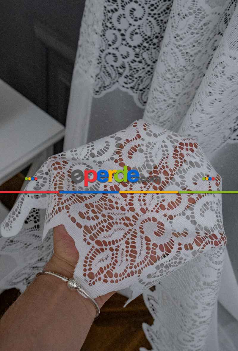 Taç Tül Ara Bant Damask Model Tül Yeni Sezon Tül