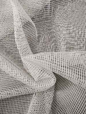 Düz File Tül Perde - Krem