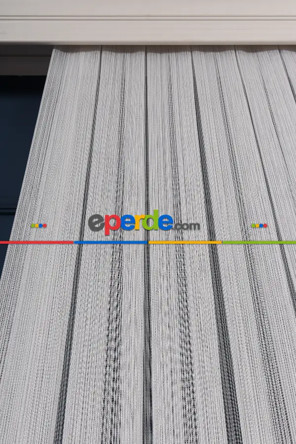 Salon Tül - Taraklı Düz Tül Perde Ütü Istemez