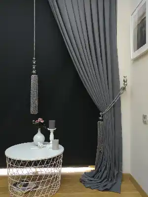 Gri Düz Petek Fon Perde (özel İndirimli Fiyat)