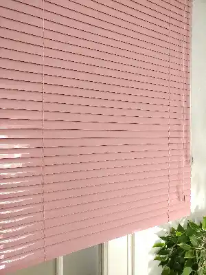 Nova Alamunyum Jaluzi 25 Mm- Pembe Pudra Pembe