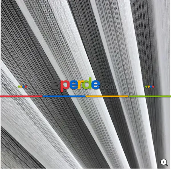 Çizgili Tül Hazır Tül 200cm X 260cm 