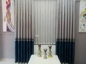 Brillant Pano Fon Perde Orjinal Brillant Gallery Liva Boner Serisi 1. Kalite- Petrol Mavisi