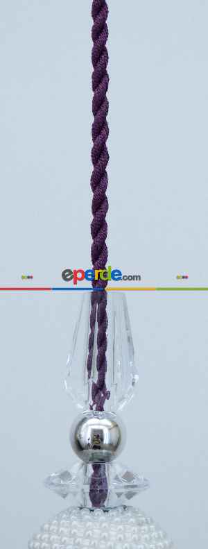 Mürdüm Perde Sarkıtı B102- Mürdüm