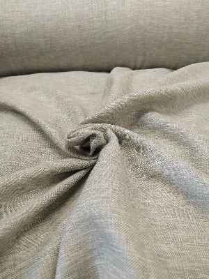 Salon Düz Tül Keten Fon Perde - Çağla Yeşili- Açık Yeşil