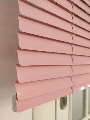 Nova Alamunyum Jaluzi 25 Mm- Pembe Pudra Pembe
