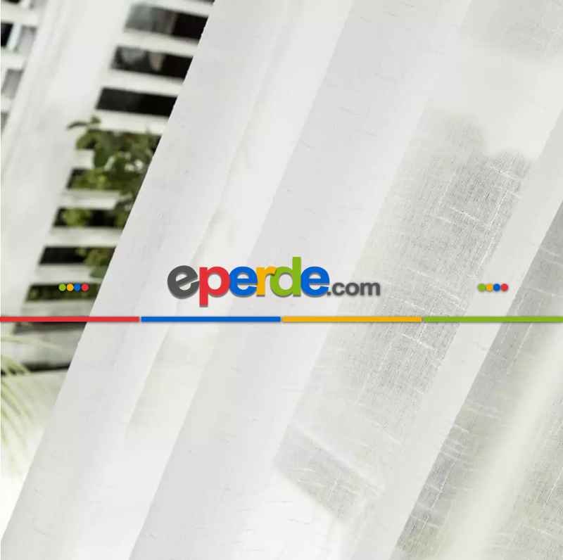 Linen Keten Tül Ütü İstemez Tasarım Yeni Moda Sade