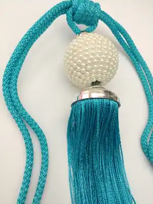 Fon Bağı Braçol Turkuaz İncili- Turkuaz