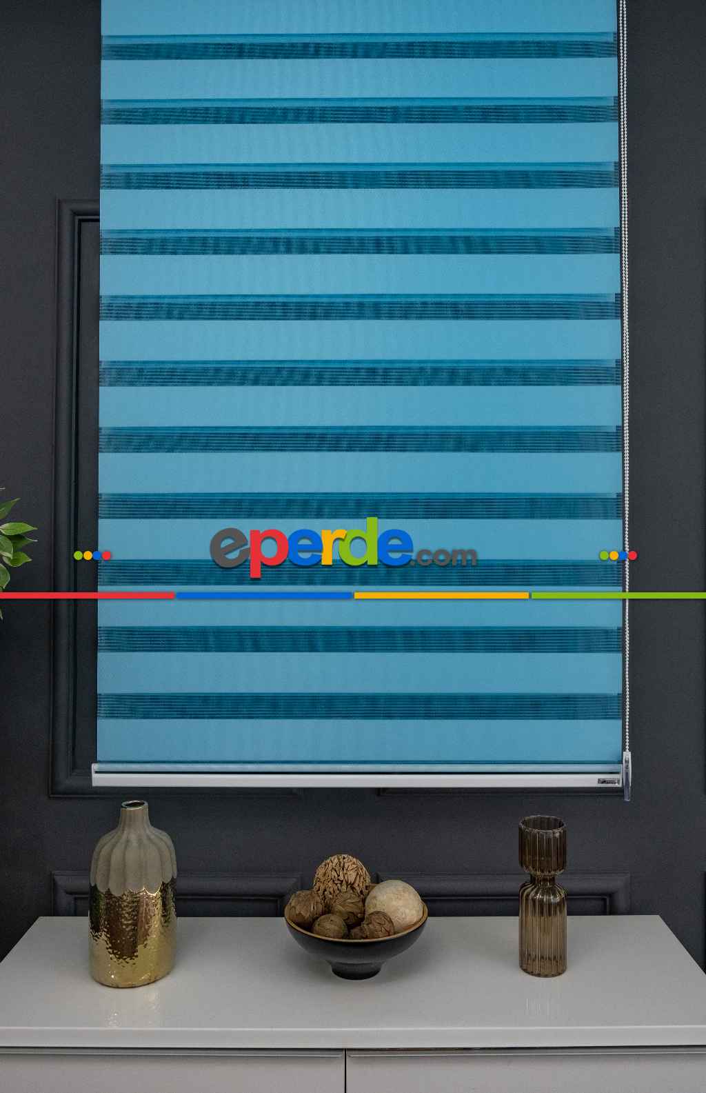 Yüksek Kalite Alüminyum Malzeme, Mavi Renk Zebra