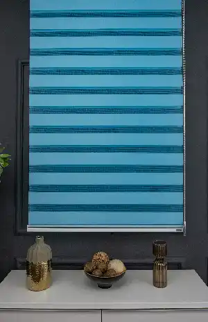 Yüksek Kalite Alüminyum Malzeme, Mavi Renk Zebra