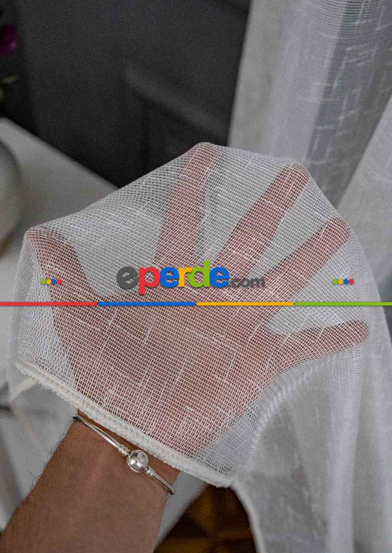 Brillant Keten Tül Perde Yeni Sezon Tül