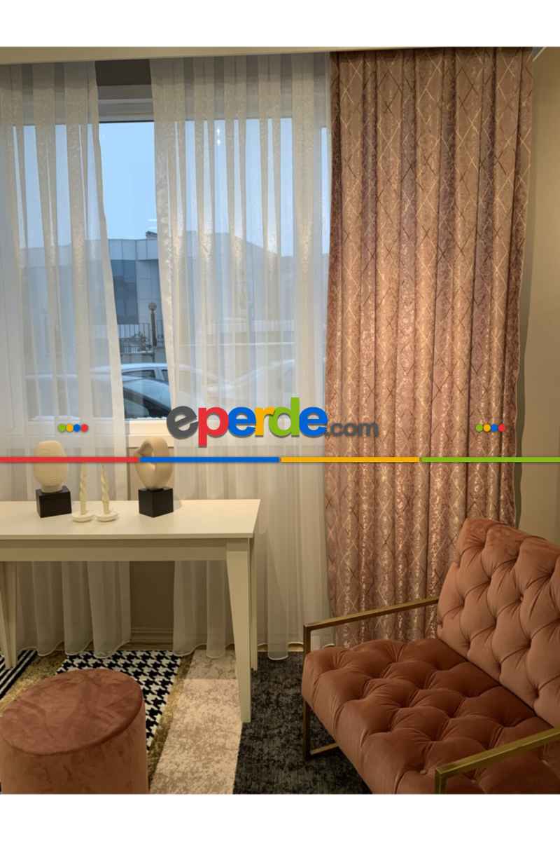 Brillant Fon Perde Livalorent Yeni Model Renk Tasarım Kanat Perde Yan Perde