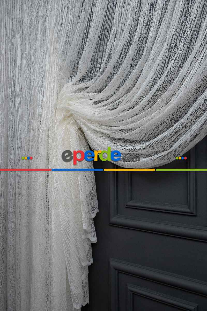 Kuvaze Modeleri Cam Kırığı Model Tasarım Yanki Tiyatro Model- Beyaz-ekru