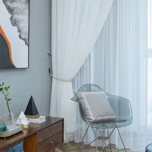 Linen Keten Tül Ütü İstemez Tasarım Yeni Moda Sade