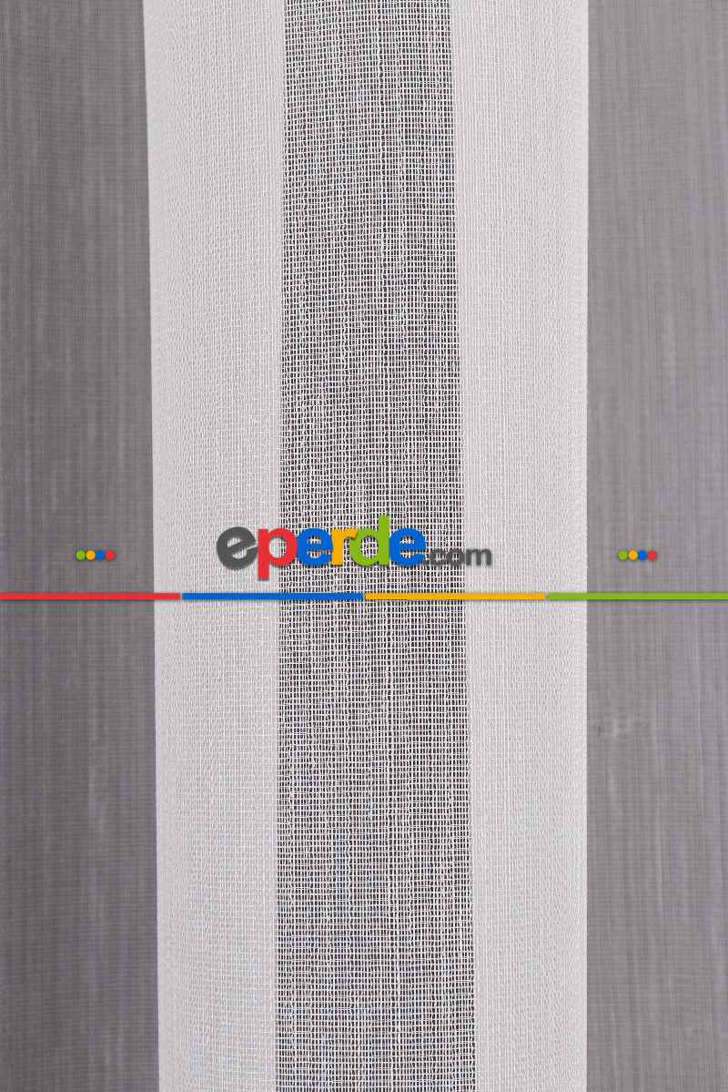 Yatak Odası - Bambu Keten Düz Tül Perde Akdz 995